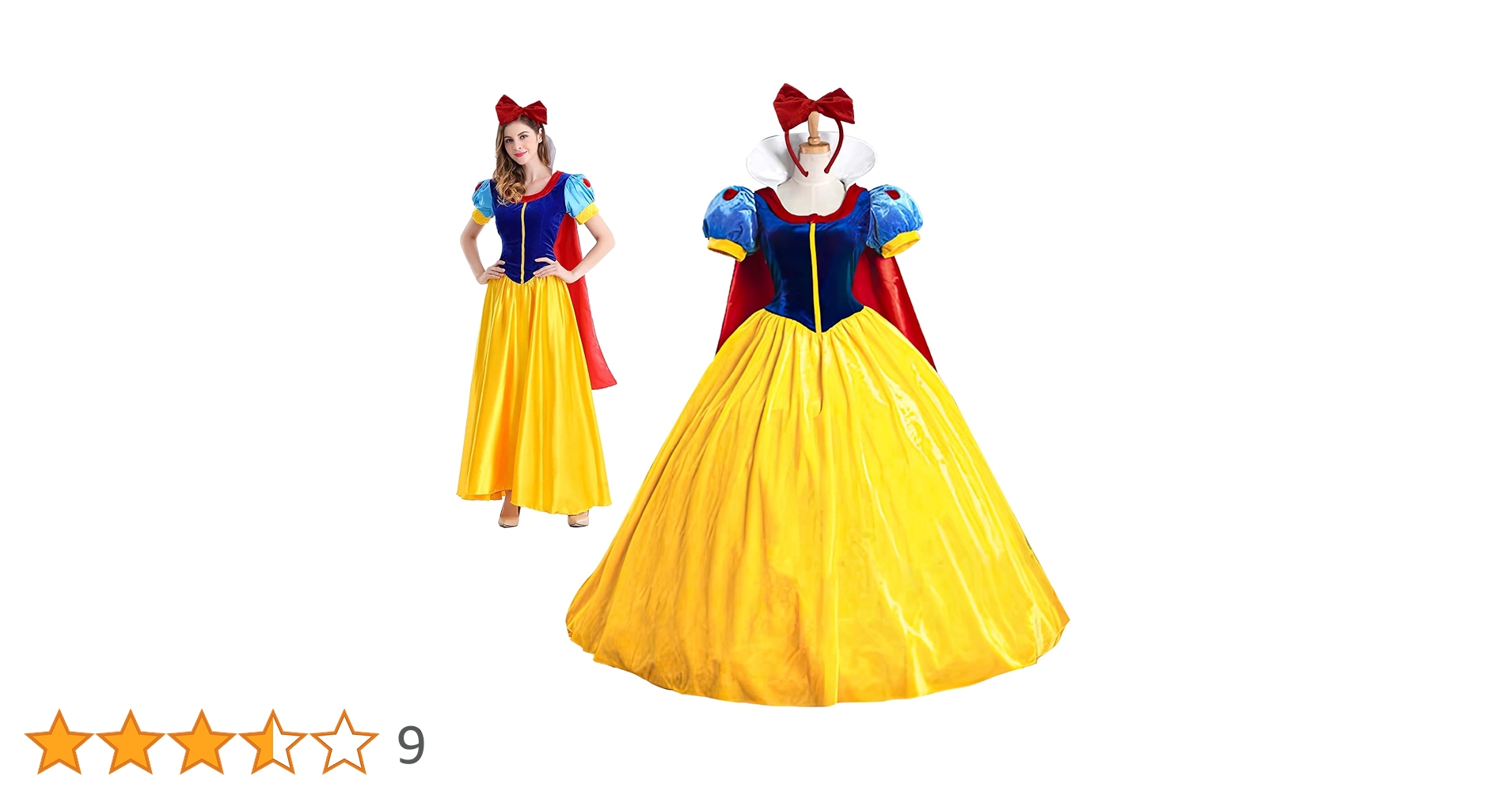 Amazon.co.jp: [Mprocen] 白雪姫 ドレス コスプレ 衣装 大人用